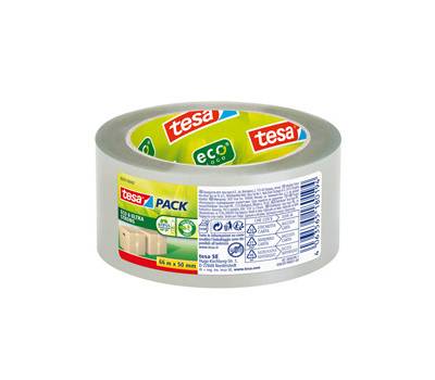 Nastro adesivo Tesapack Eco - ultra strong ecoLogo - 5 cm x 66 mt - trasparente - conf. 6 pezzi - Tesa - 58297-00000-00 - 4063565180194 - DMwebShop