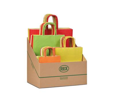 Shopper Allegra - formati assortiti - colori chiari - Sadoch - expo 100 pezzi - Rex Sadoch - SNEBBLIT - 8006715203066 - DMwebShop