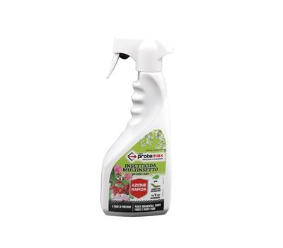 Insetticida-aficida spray multinsettto - pronto uso con PFnPO - 500 ml - Protemax - PROTE615 - 8005831014259 - DMwebShop