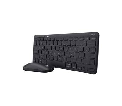 Tastiera e mouse Lyra - con ricevitore - wireless - Trust - 24844 - 8713439248449 - DMwebShop