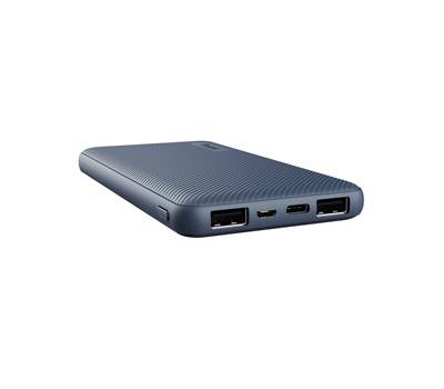 Powerbank Primo - ultrasottile - da 10.000 mAh - blu - Trust - 25028 - 8713439250282 - DMwebShop