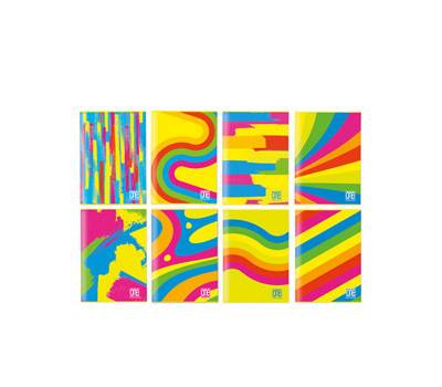 Maxiquaderno One Color Fantafluo - spiralato - A4 - 5 mm - 60 fogli - 80 gr - conf. 5 pezzi - Blasetti - 8128 - 8007758181281 - DMwebShop
