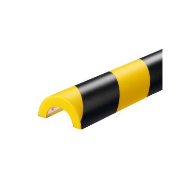 Profilo paracolpi P30 - per superfici tubolari - giallo-nero - Durable - 1115-130 - 4005546735801 - DMwebShop