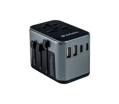 Adattatore da viaggio UTA 03 PD30W QC 2xUSB 2xType C - 29034 Adattatore da viaggio UTA 03 PD30W QC 2xUSB 2xType C - 29034