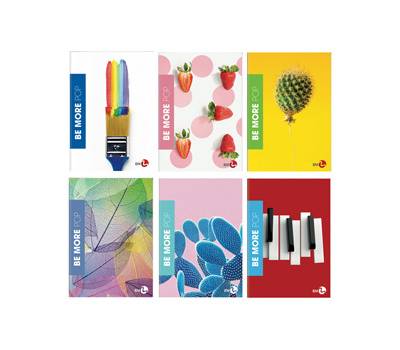 Maxiquaderno Be More Pop A4,36,2 fogli 100 gr 1 rigo - 29120