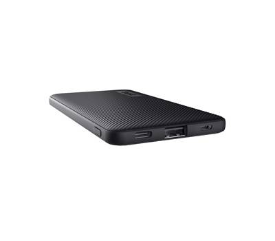 Powerbank Primo ultrasottile da 5,000 mAh nero - 28974