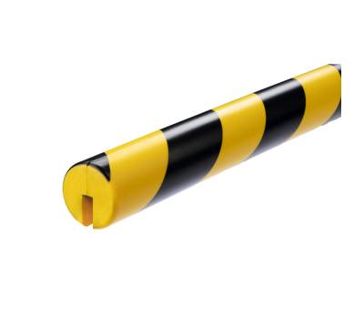 Profilo paracolpi E8R per spigoli giallo nero Durable - 29040