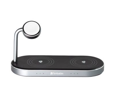 Supporto di ricarica wireless - 3-in-1 - WCS-03 - Verbatim - 49557 - 23942495574 - DMwebShop