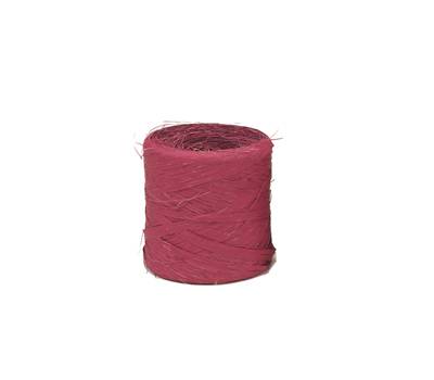 Nastro Raphia Vintage - bordeaux 65 - 200 mt - Bolis - 51781322065 - 8001565476387 - DMwebShop