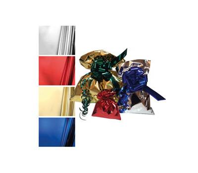 Busta regalo - PPL - metal lucido - argento - 40 x 60 cm - 30 micron - senza patella adesiva - conf. 25 buste - PNP - U-011ANN - 8013170361149 - DMwebShop