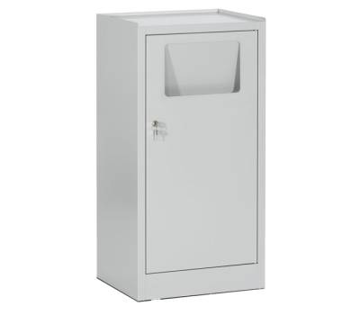 Armadietto portabiancheria - con sacco - 50 x 40 x 100 cm - grigio - Tecnotelai - E379G - DMwebShop
