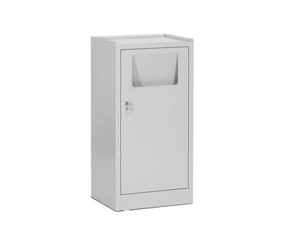 Armadietto portabiancheria - con sacco - 50 x 40 x 100 cm - grigio - Tecnotelai - E379G - DMwebShop