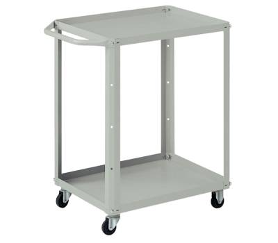 Carrello da lavoro - 2 vasche da 60 x 45 cm - 71 x 45 x 78 cm - grigio - Tecnotelai - C542 - 806258980312 - DMwebShop