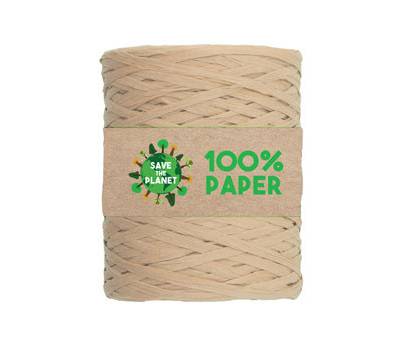 Nastro Rafia - 100 mt - carta - beige 32 - Brizzolari - 02595832 - 8031653544636 - DMwebShop