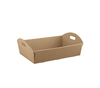 Cesto - 43 x 30 x 11 cm - cartone onda - avana - conf. 2 pezzi - Scotton - 7744C - 8007402583874 - DMwebShop