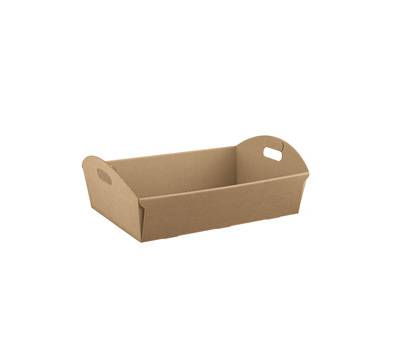 Cesto - 32 x 22 x 8,5 cm - cartone onda - avana - conf. 2 pezzi - Scotton - 7742C - 8007402583850 - DMwebShop