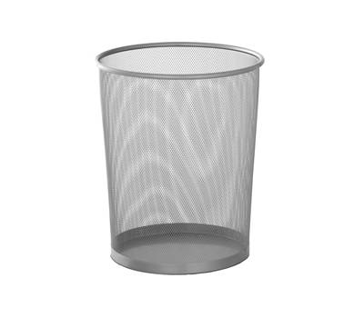 Cestino gettacarte - tondo - metallo traforato - grigio argento - Perfetto - 0458 - 8000957045804 - DMwebShop