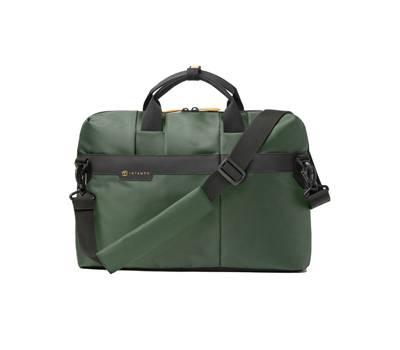 Borsa Office Bag Job slim 43 x 33 x 10 cm tessuto tecnico verde - 29300