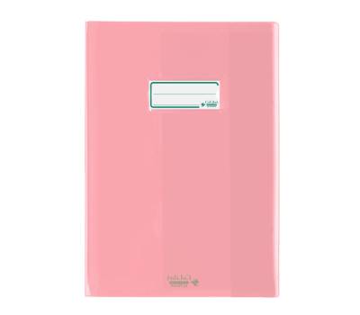 Coprimaxi Colibri PE 130 mic A4 liscio trasparente rosa - 29273