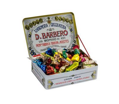 Gran misto in scatola metallo gusti assortiti 400 gr Barbero - 29424