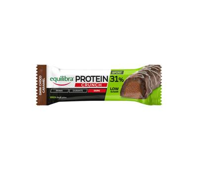 Barretta Protein 31% Low Sugar Crunch - dark choco caramello - 40 gr - Equilibra - BAPCR - 8000137004584 - DMwebShop