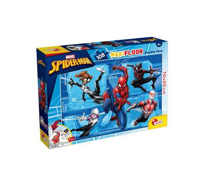 Puzzle maxi - Marvel Spiderman - 108 pezzi - Lisciani - 99764 - 8008324099764 - DMwebShop