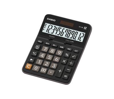 Calcolatrice da tavolo DX-12B - 12 cifre - nero - 99548 - Casio - DX-12B-W-EC - 4971850032250 - DMwebShop