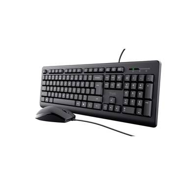 Set tastiera e Mouse a filo Primo - Trust - 23971 - 8713439239713 - DMwebShop