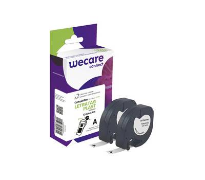 Nastro compatibile Plastica Dymo Letratag - 12 mm x 4 mt - Bianco - Armor - K80005W4 - 3112539804824 - DMwebShop