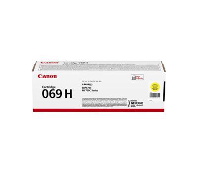 Toner 069Y - giallo - 5500 pagine - Canon - 5095C002 - 4549292196801 - DMwebShop