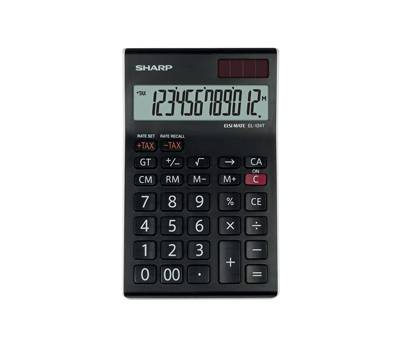 Calcolatrice da Tavolo - 12 cifre - Sharp - EL-124T - 4974019793788 - DMwebShop