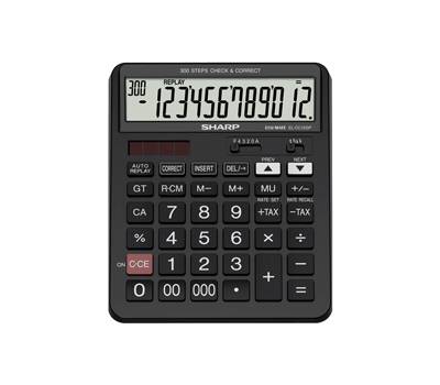 Calcolatrice da Tavolo - 12 cifre - Sharp - EL-CC12GP - 4974019153346 - DMwebShop