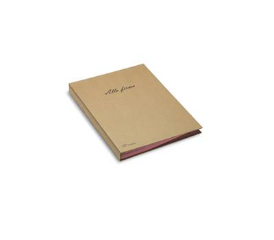 Libro firma Eco - 18 intercalari - 24 x 34 cm - avana - Fraschini - 618-ECO - 8027032018003 - DMwebShop