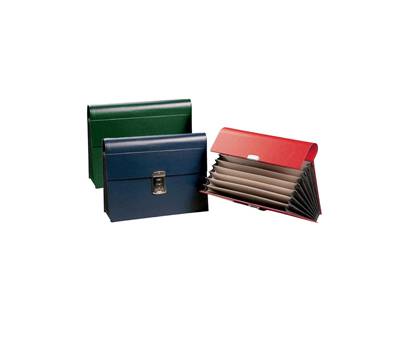 Portadocumenti a soffietto 8 tasche 33x23 cm - 16981