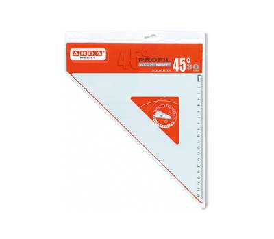 Squadra linea Profil - alluminio - 45 gradi - 30 cm - Arda - 18032 - 8003438180322 - DMwebShop