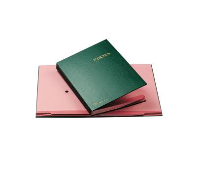 Libro firma - 14 intercalari rinforzati - 24 x 34 cm - verde - Fraschini - 614E-VER - 8027032005034 - DMwebShop