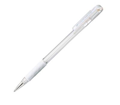 Roller Gel Hybrid Grip Luna K118 - punta 0,8 mm - bianco - conf. 12 pezzi - Pentel - K118-LW - 3474377922437 - DMwebShop