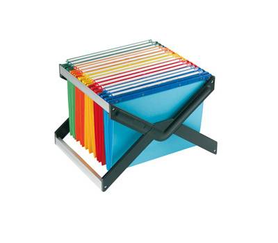 Supporto cartelle sospese Luxor - con 10 cartelle Joker interasse 33 cm - 41 x 27,5 x 32 cm - colori assortiti - Bertesi - LUXOR 1 MX 10P1 - 8058983269008 - DMwebShop
