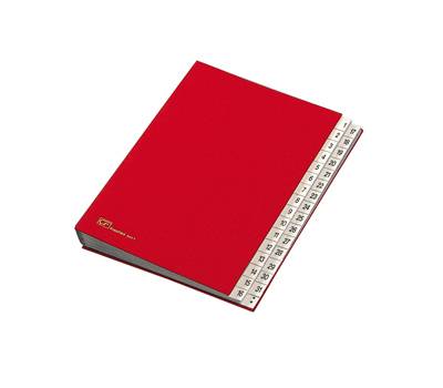 Classificatore numerico 1/31 - 643D - 24 x 34 cm - rosso - Fraschini - 643D-ROSSO - 8027032022017 - DMwebShop