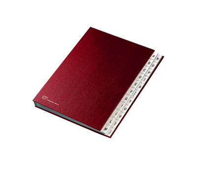 Classificatore alfabetico A/Z - 640D - 24 x 34 cm - rosso - Fraschini - 640D-ROSSO - 8027032019017 - DMwebShop