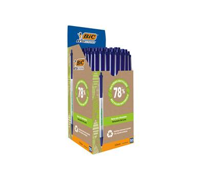 Penna a sfera a scatto ECOlutions - punta 1 mm - blu - conf. 50 pezzi - Bic - 8806891 - 3086123175907 - DMwebShop