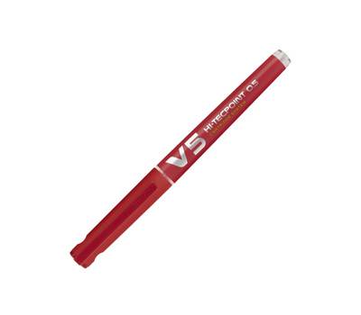 Roller Hi-Tecpoint V5 ricaricabile Begreen con cappuccio - punta 0,5 mm - rosso - Pilot - 040327 - 4902505442797 - DMwebShop
