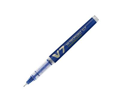 Roller Hi Tecpoint V7 ricaricabile Begreen con cappuccio - punta 0,7 mm - blu - Pilot - 040346 - 4902505442889 - DMwebShop