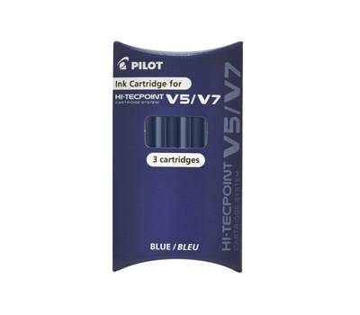Refill Hi Tecpoint V5-V7 ricaricabile begreen - blu - conf. 3 pezzi - Pilot - 040336 - 4902505444456 - DMwebShop