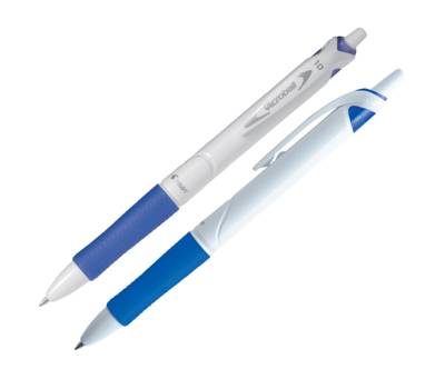 Penna a sfera a scatto Acroball Pure White Begreen - punta 1 mm - blu - conf. 10 pezzi - Pilot - 011294 - 4902505479236 - DMwebShop