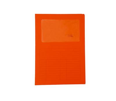 Cartelline a L con finestra Sintex - cartoncino - 120 gr - 22 x 31 cm - rosso - conf. 50 pezzi - Blasetti - 0581 - 8007758015814 - DMwebShop