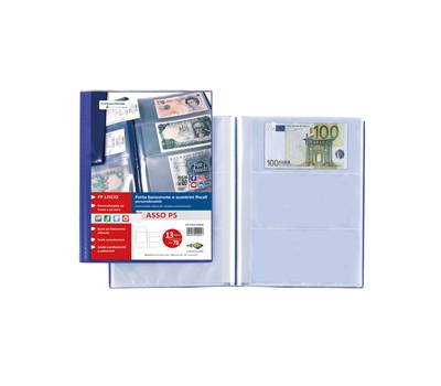 Porta scontrini e banconote Asso PS - 21 x 29,7 cm - blu - Sei Rota - 57000007 - 8004972029948 - DMwebShop