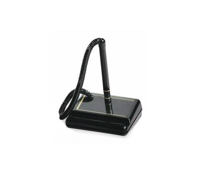 Stiloforo con base in plastica - nero - con spirale - Lebez - 1675-N - 8007509056998 - DMwebShop