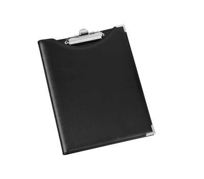 Portablocco in similpelle con tasca - nero - 24 x 31 cm - Lebez - 247-N - 8002787019192 - DMwebShop