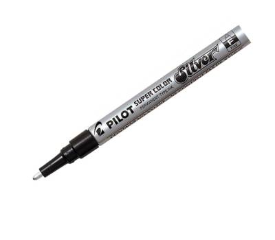 Marcatore a vernice Super Color - argento - punta fine - 3 mm - Pilot - 002436 - 4902505087981 - DMwebShop